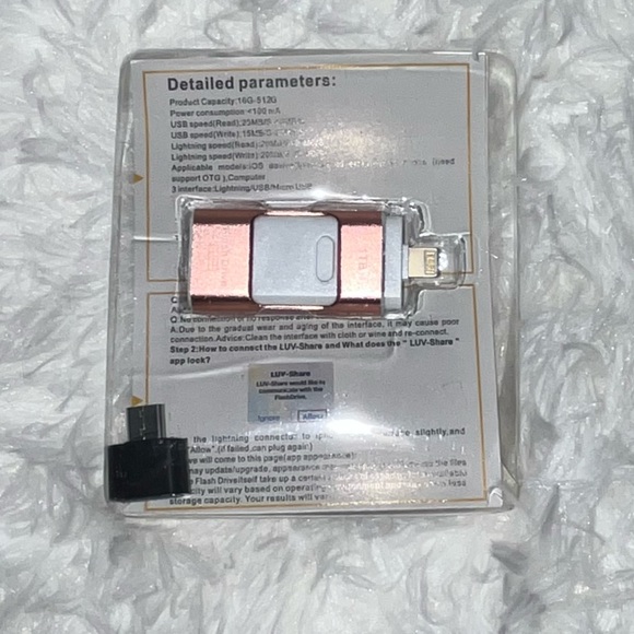 USB Flash Drive Huge Storage Capacity with 1TB Pink - Picture 8 of 11